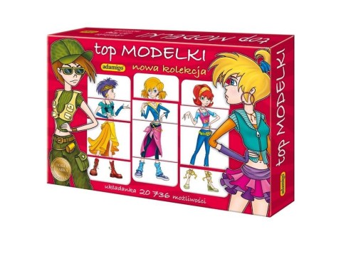 Układanka - Top modelki, Adamigo