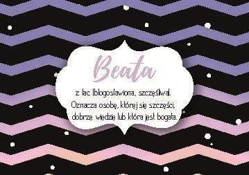 Magnes Imiona - Beata, Szaron