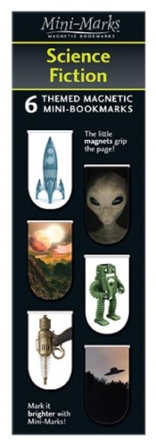 Zakładki magnetyczne Science Fiction 6 sztuk, IF
