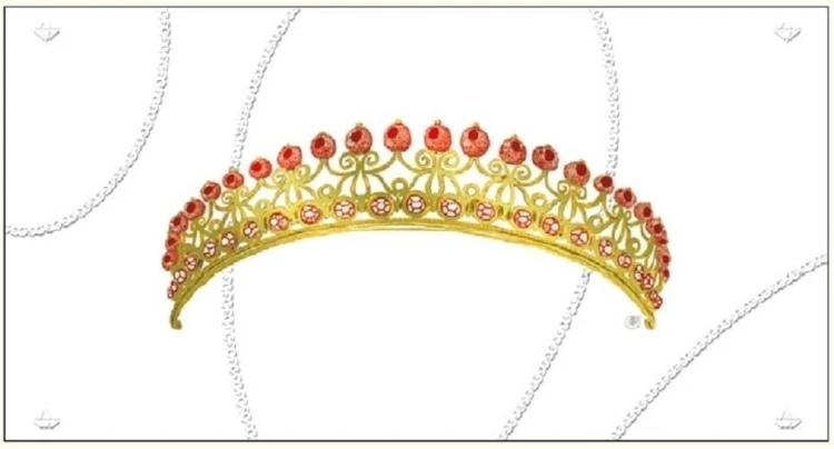 Karnet 12x23 G06 34A 226 + koperta Tiara