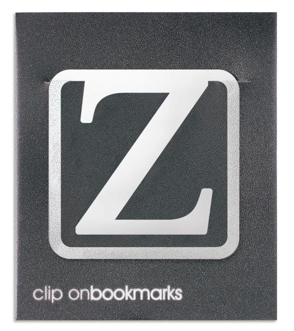 Metalowa zakładka - Litera Z Clip-on, IF