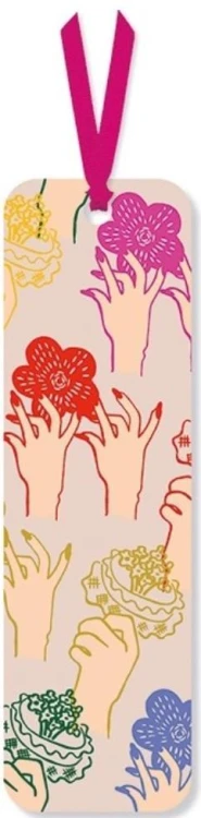 Zakładka do książki Hands &amp; Flowers