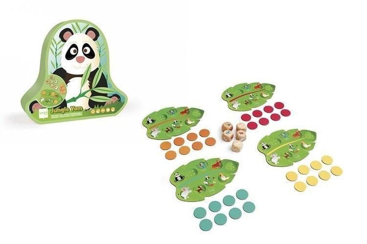 Gra planszowa Lotto/Bingo Dżungla YAM, Scratch