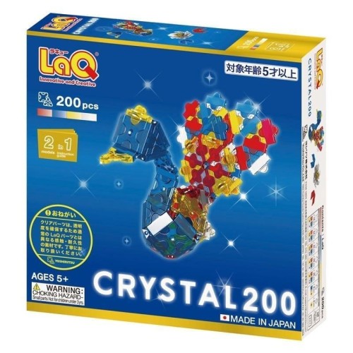 Klocki edukacyjne Crystal 200, LaQ
