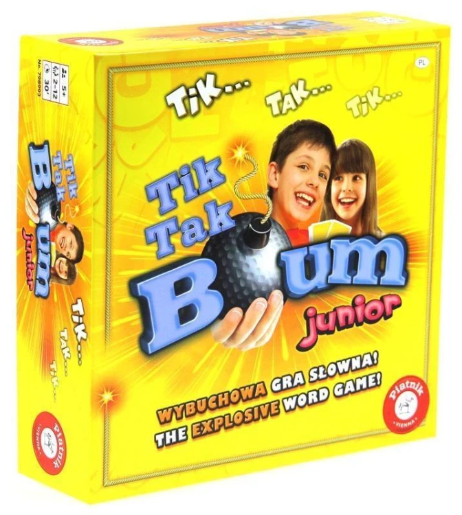 Tik Tak Bum junior - nowe wydanie PIATNIK, Piatnik