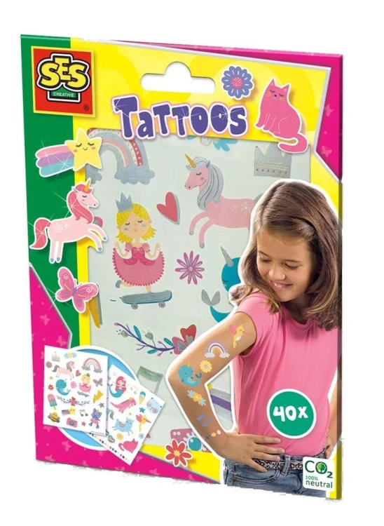 Tatuaże dla dziewczynek - bajki, SES NL