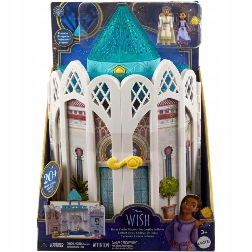 Disney Życzenie Zamek w Rosas HPX38, Mattel