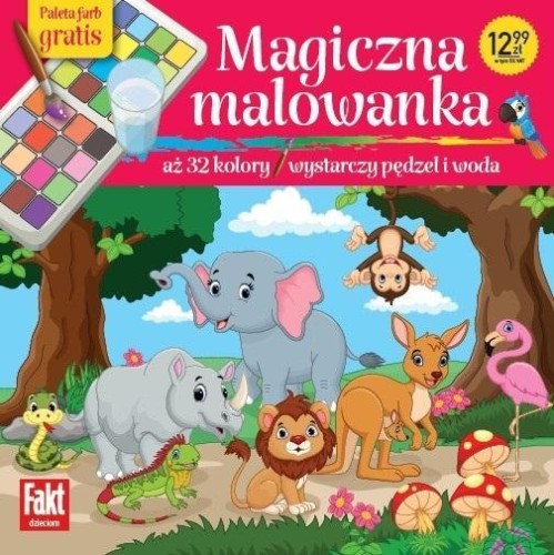 Magiczna malowanka, praca zbiorowa