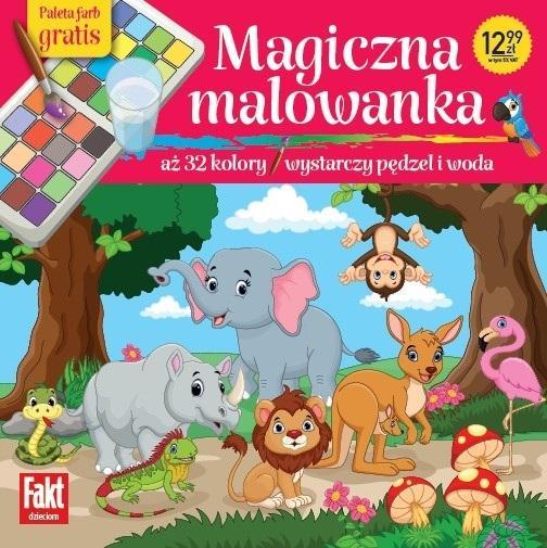Magiczna malowanka, praca zbiorowa
