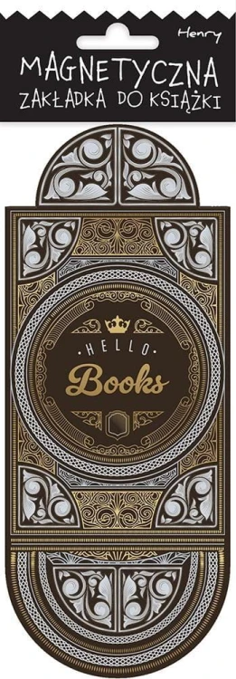 Zakładka magnetyczna owal Hello Books, Henry