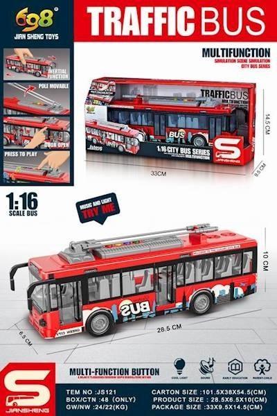 Autobus ze światłem i dźwiękiem 1:16, Maksik