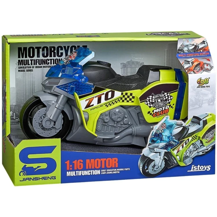 Motocykl policyjny 1:16 światło dźwięk, Maksik