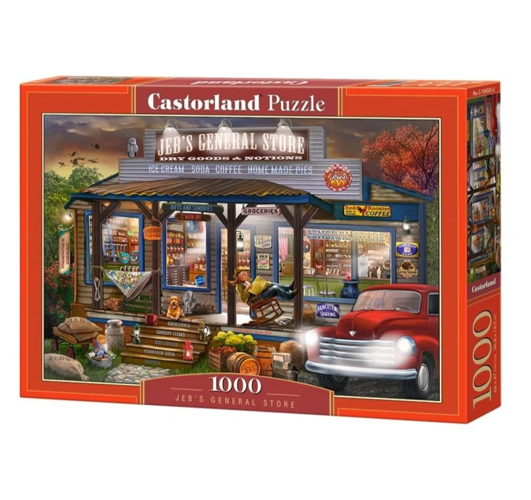 Puzzle 1000 Jeb's general store CASTOR, Castorland