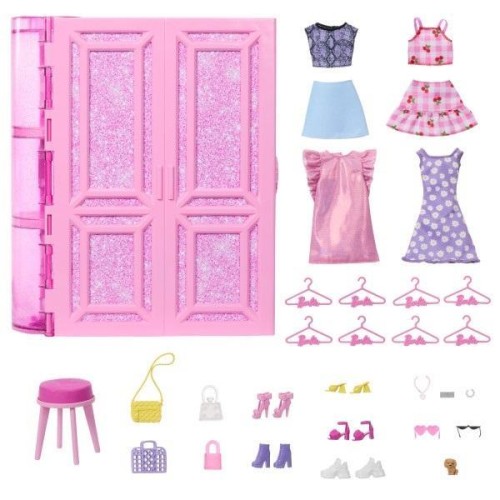 Barbie. Zestaw Szafa Marzeń 3.0, Mattel
