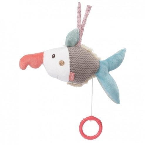 Maskotka z pozytywką Ryba Piła 24 cm, BabyFehn