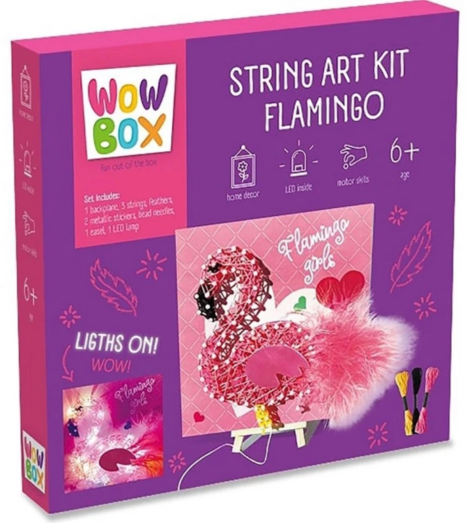 Wow Box. Zestaw sznurkowy Flaming, TM Toys