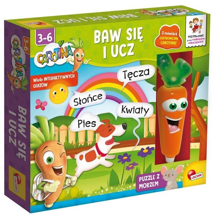 Carotina - Baw się i ucz, Lisciani