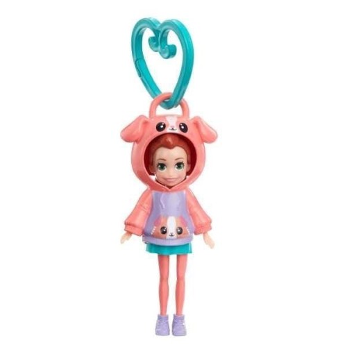 Polly Pocket Lalka zawieszka Lila 7,5cm, Mattel