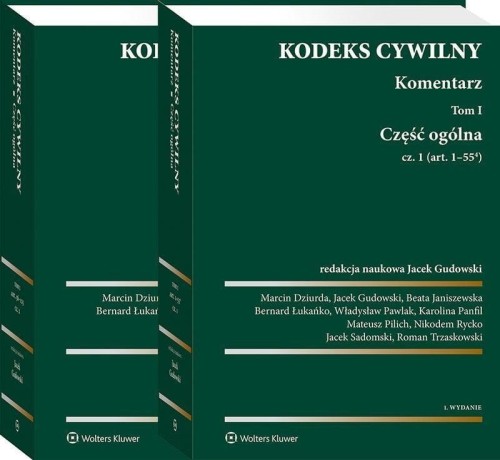 Kodeks cywilny T.1-2 Część ogólna, praca zbiorowa