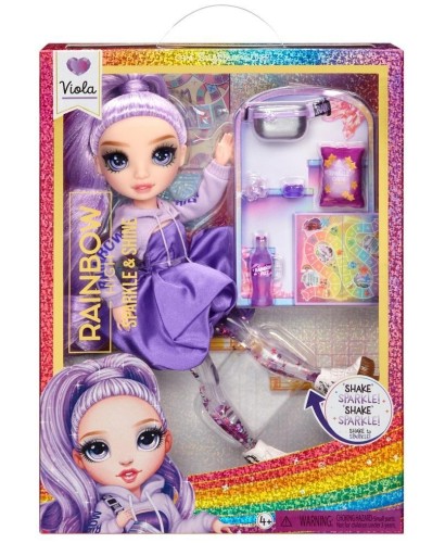 Rainbow High Sparkle &amp; Shine Fashion Dolls Viola