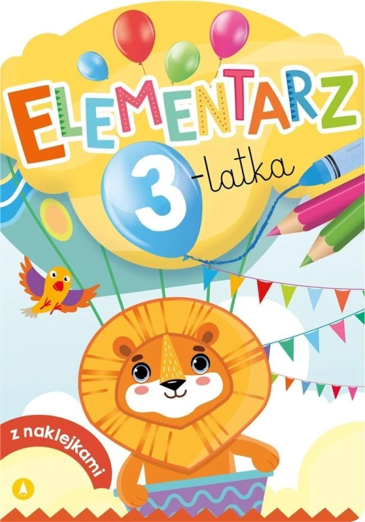 Elementarz 3-latka z naklejkami, Anna Horosin