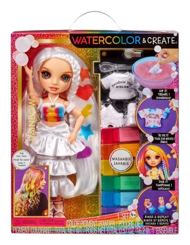 Rainbow High WaterColor &amp; Create NEW TD brown