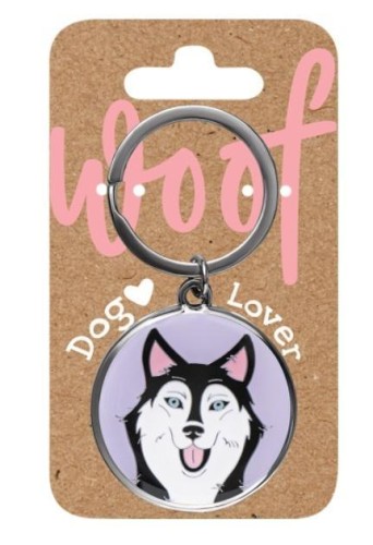 Brelok dla psiarzy - husky, Be-Happy Gifts