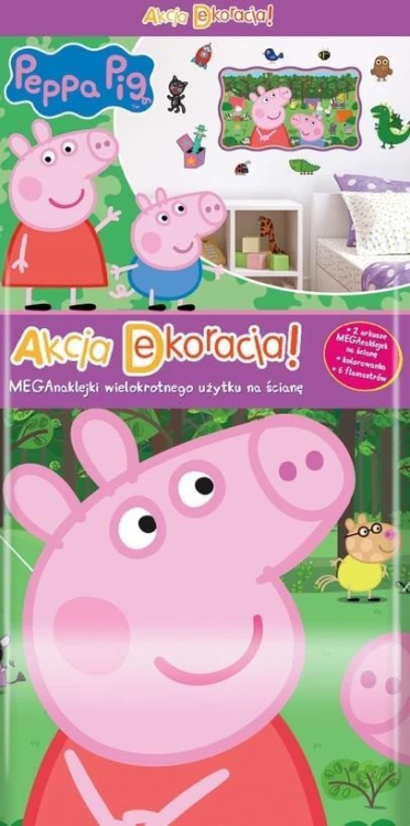Akcja Dekoracja. Peppa Pig, praca zbiorowa