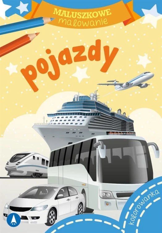Maluszkowe malowanie. Pojazdy, Wydawnictwo Skrzat
