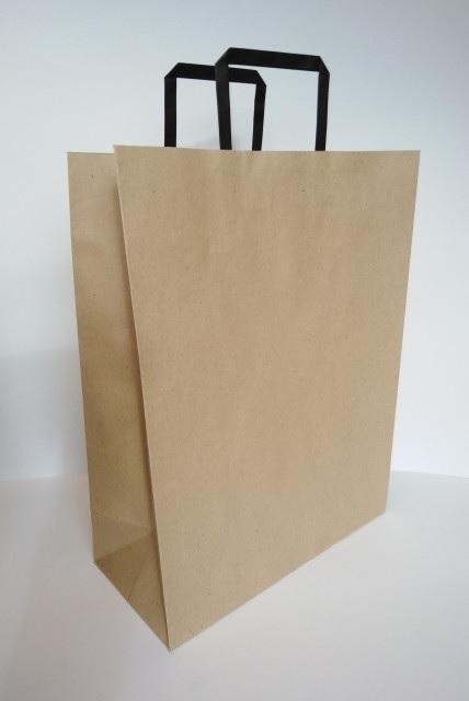 Torebka gładka KRAFT 320x420x150 FRESH, Fresh