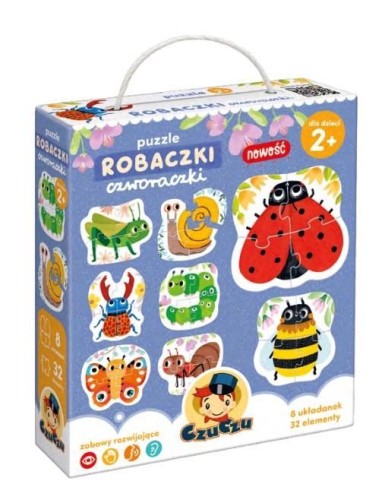 Puzzle Robaczki czworaczki, Bright Junior Media