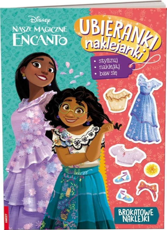 Encanto. Ubieranki, Naklejanki, praca zbiorowa