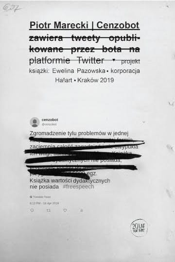 Cenzobot, Piotr Marecki