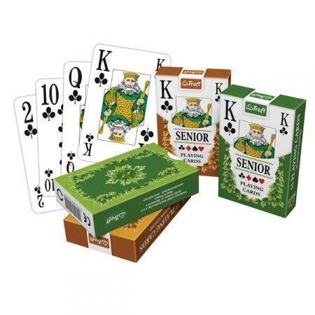 Karty - Classic Senior 55 listków TREFL, Muduko