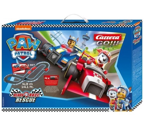 Carrera Paw Patrol - Ready, Race &amp; Rescue 4,3m
