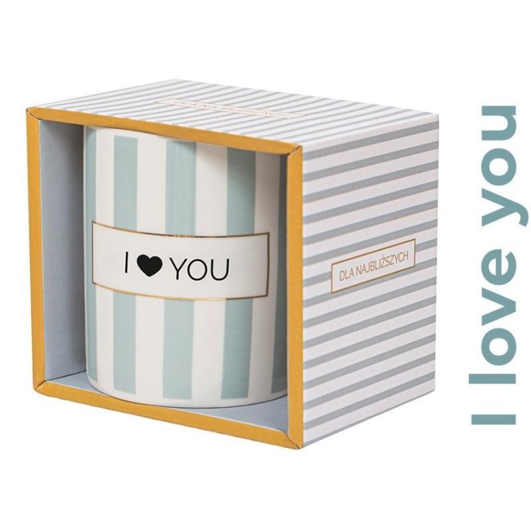 Kubek prezentowy I Love You, Be-Happy Gifts