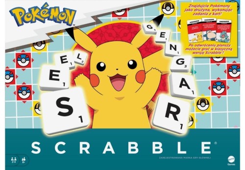 Scrabble Pokemon, Mattel