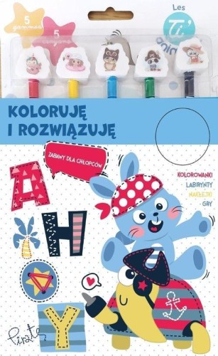 Koloruję i rozwiązuję, Ewelina Grzankowska