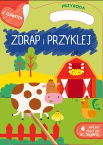 Zdrapywanki z rączką. Przyroda, praca zbiorowa