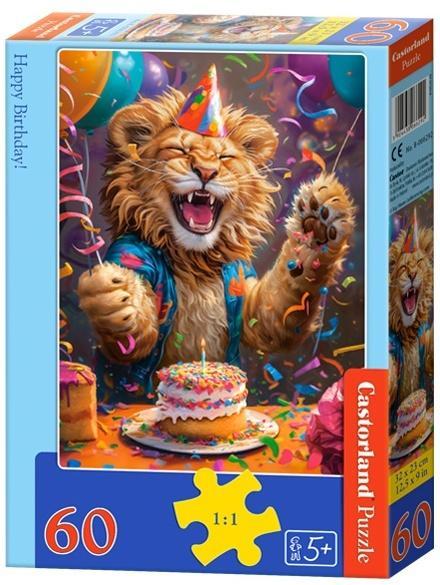 Puzzle 60 Happy Birthday! CASTOR, Castorland