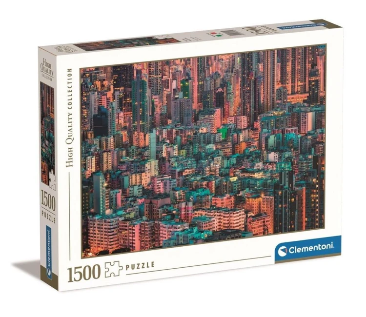 Puzzle 1500 HQ The Hive, Hong Kong, Clementoni