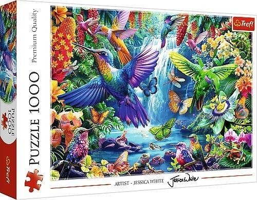 Puzzle 1000 Kolibry w tropikach TREFL, Trefl
