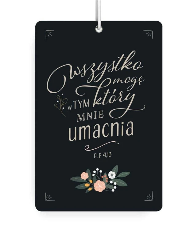 Zawieszka zapachowa - Wszystko mogę, Szaron