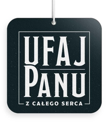 Zawieszka zapachowa - Ufaj Panu, Szaron