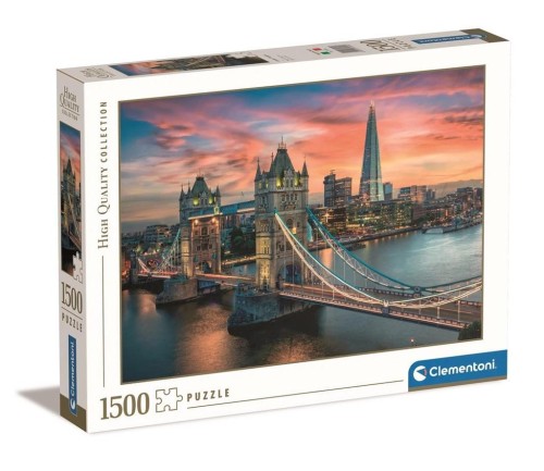 Puzzle 1500 HQ London Twilight, Clementoni