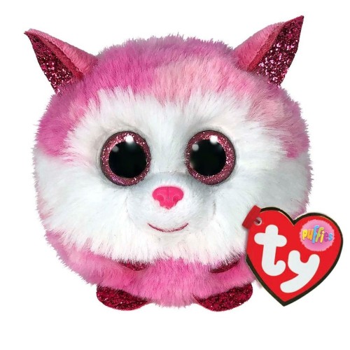 Ty Puffies - różowy Husky Princess, TY