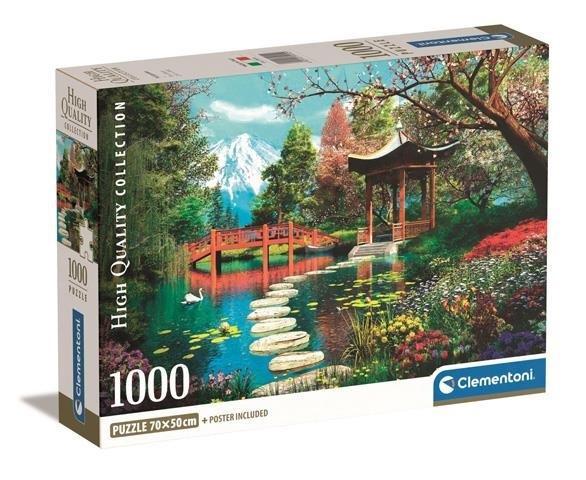 Puzzle 1000 Compact Fuji Garden, Clementoni