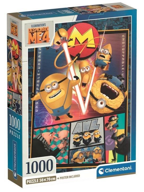 Puzzle 1000 Compact Despicable Me 4, Clementoni