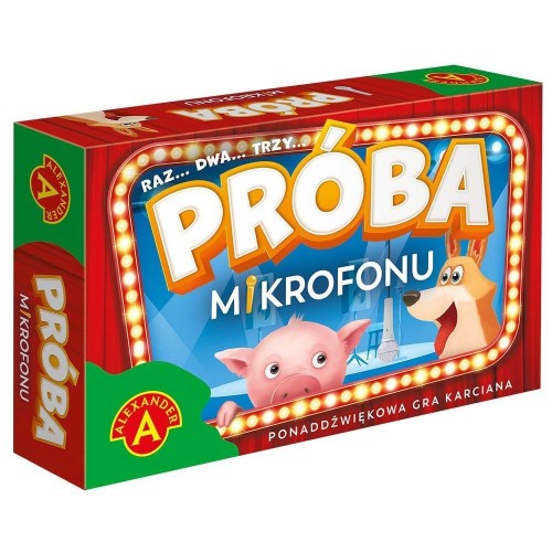 Próba mikrofonu ALEX, Alexander
