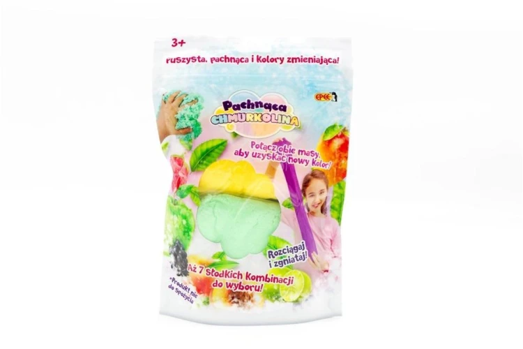 Chmurkolina pachnąca zielony + żółty Limonka, EPEE